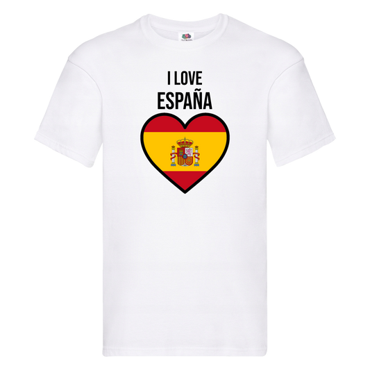 Koszulka z nadrukiem "I LOVE ESPANA"